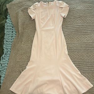 Calvin Klein powder pink dress